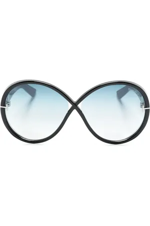 Tom Ford Lunettes de soleil Edie à monture ronde