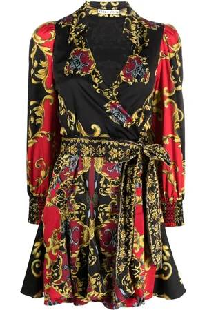 ALICE+OLIVIA Robe Alisa à design croisé