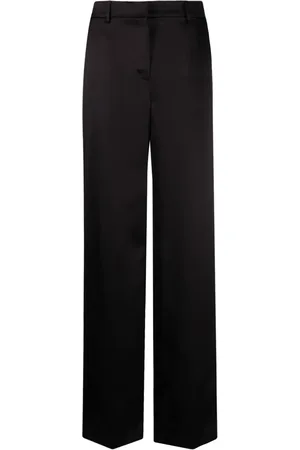 MAGDA BUTRYM Pantalon en soie à coupe droite