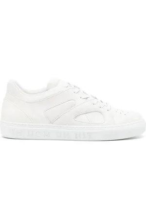 Ih Nom Uh Nit Baskets en cuir à lacets et empiècements