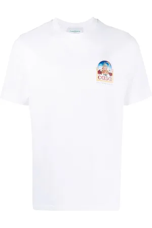 Casablanca T-shirt à logo imprimé