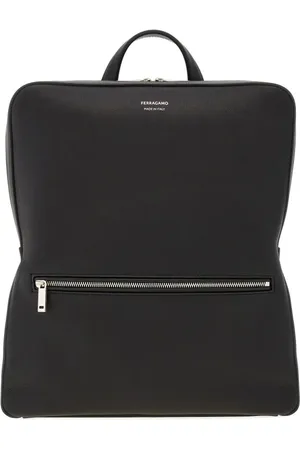 Salvatore Ferragamo Sac à dos en cuir à fini grainé