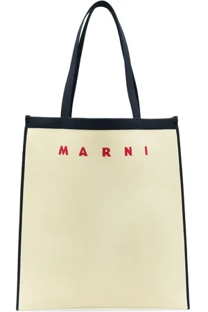 Marni Sac cabas à logo brodé