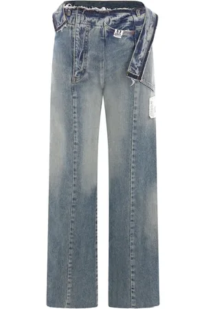 Maison Mihara Yasuhiro Jean droit à empiècements