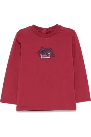 Etro T-shirt en coton à motif Pegaso