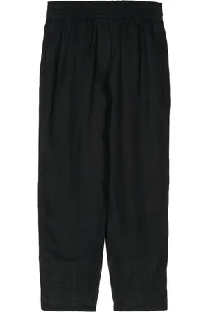 Emporio Armani Pantalon fuselé en lin