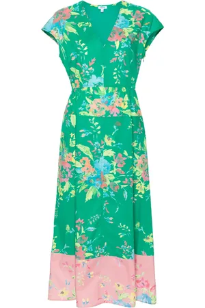 Aspesi Robe en coton à fleurs