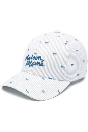 Maison Kitsuné Casquette à rayures