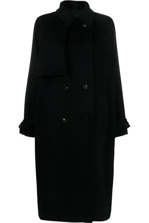 ALBERTO BIANI Manteau en laine vierge à boutonnière croisée