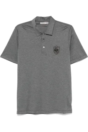 CANALI Polo à patch logo