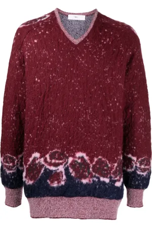 TOGA PULLA Pull imprimé en maille intarsia