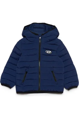 Diesel Veste matelassée à patch logo