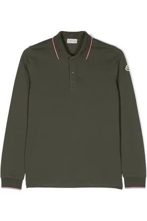Moncler Polo à patch logo