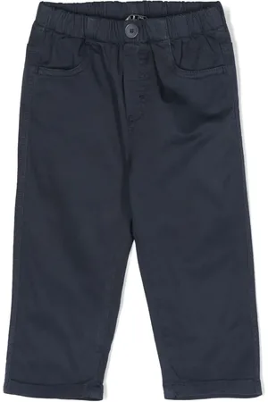 Il gufo Pantalon Gabardine à coupe droite