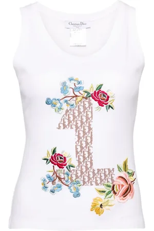 Dior Débardeur à broderies
