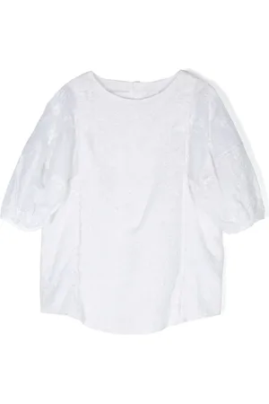 Chloé Blouse en coton biologique à broderies