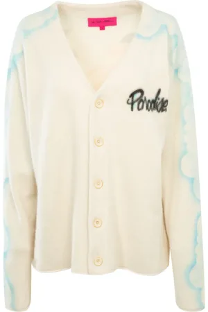 THE ELDER STATESMAN Cardigan Paradise Airbrush en cachemire