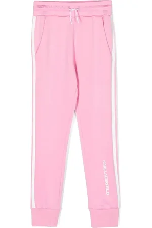 Karl Lagerfeld Pantalon de jogging fuselé à bandes contrastantes