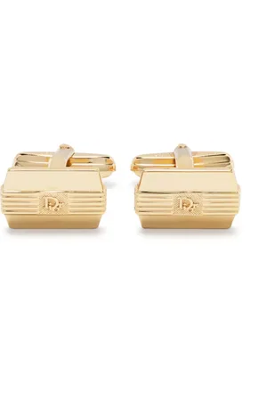 Dior Boutons de manchette à logo embossé