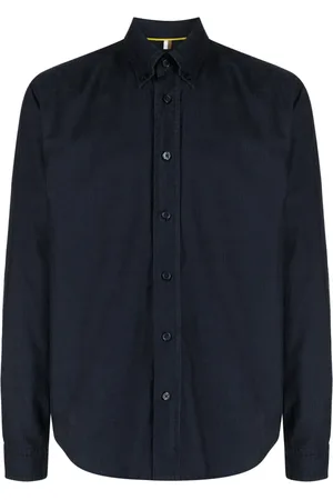 HUGO BOSS Chemise côtelé à manches longues