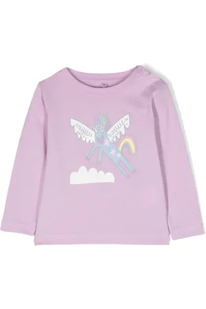 Stella McCartney T-shirt imprimé à manches longues