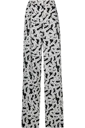Diane von Furstenberg Pantalon Brooklyn à coupe droite
