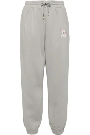Musium Div. Pantalon de jogging à logo brodé