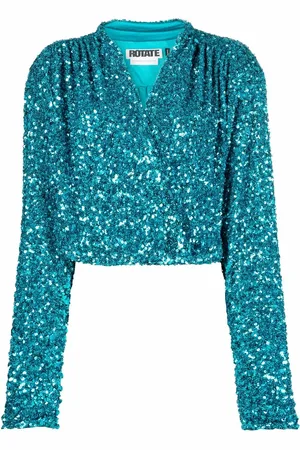 ROTATE Blouse Aurelia à sequins