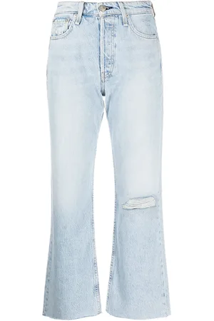 RAG&BONE Jean court Maya à taille haute