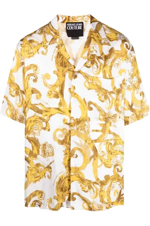 VERSACE Chemise à imprimé baroque