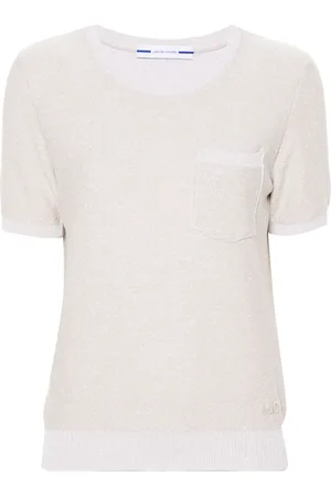 Jacob Cohen T-shirt à logo brodé