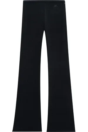 Courrèges Pantalon évasé Heritage à taille basse