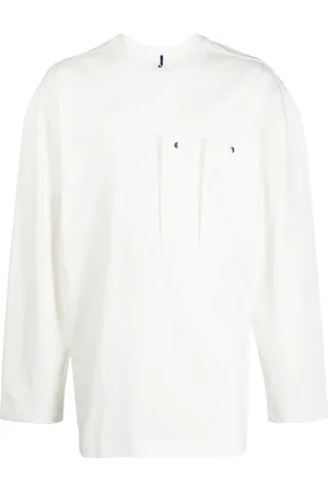 OAMC T-shirt en coton biologique à manches longues
