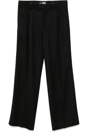 AMIRI Pantalon droit à détails plissés