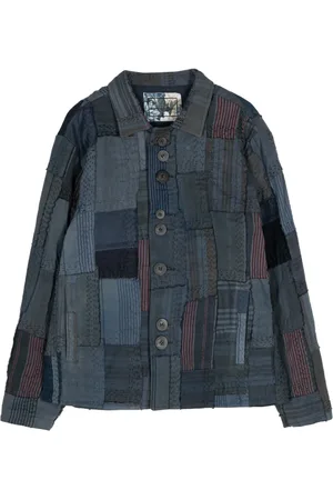 BY WALID Surchemise à design patchwork