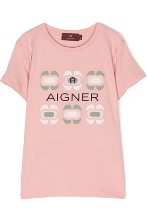 Aigner T-shirt en coton à logo imprimé