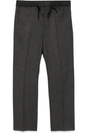 HUGO BOSS Pantalon en flanelle à coupe slim