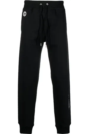 Helmut Lang Pantalon de jogging Impress à slogan imprimé