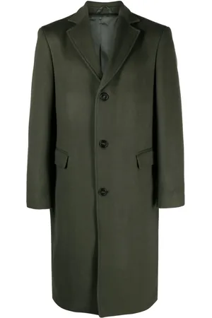 OFFICINE GENERALE Manteau Sirius à simple boutonnage