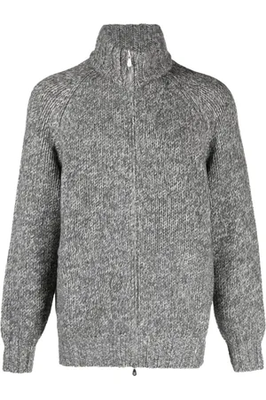 Brunello Cucinelli Cardigan zippé à manches raglan