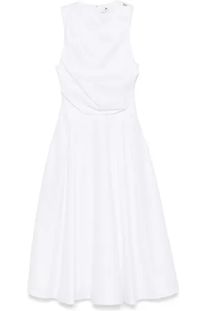 Elisabetta Franchi Robe mi-longue à design drapé