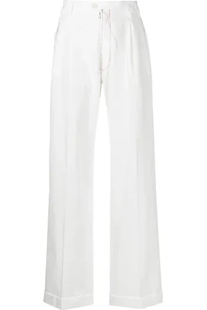 Maison Margiela Pantalon droit à taille haute