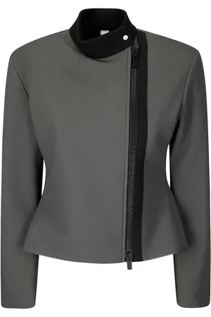 CFCL Veste en résille à fermeture zippée