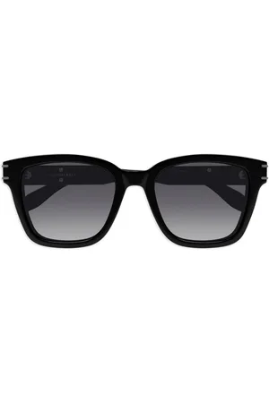 Alexander McQueen Lunettes de soleil à logo imprimé