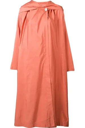 Issey Miyake Manteau oversize à capuche