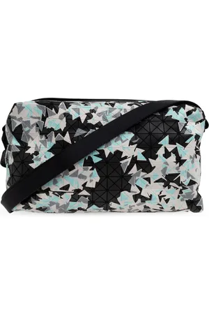 Issey Miyake Sac porté épaule à imprimé graphique