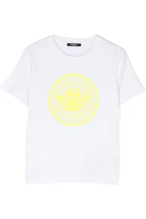 Balmain T-shirt à logo imprimé