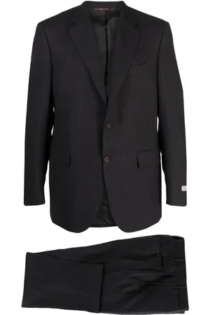 CANALI Costume en laine à veste à simple boutonnage