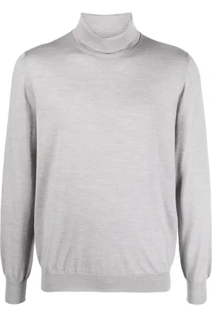 LARDINI Pull en maille fine à col roulé