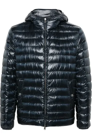 HERNO Veste matelassée à boutons gravés